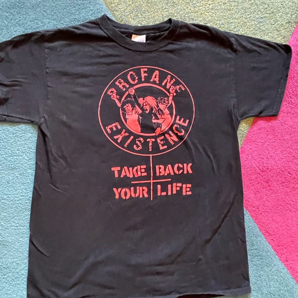 Black profane Existence punk rock